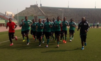 FIT & READY - Golden Eaglets training ahead of saturday's match