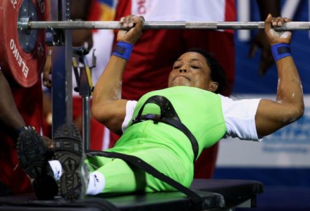 Esther Oyema, Nigeria Powerlifter, photo credit paralympics.org