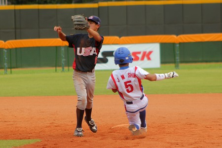 KOR vs USA at the 2013 U12 Baseball World Cup.WBSC