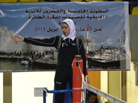  International Referee Naglaa Talaat from Egypt