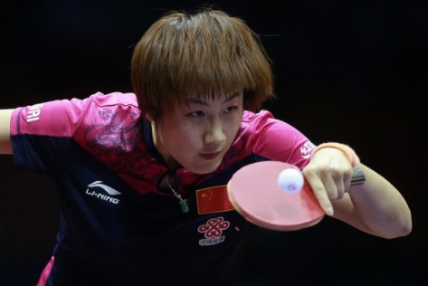 Ding Ning (CHN) QOROS 2015 World Table Tennis Championships Winner photo credit ITTF Media