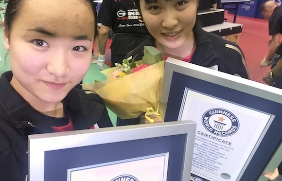 Ito & Hirano’s Record Recognized By Guinness World Records