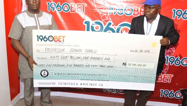 BIGGEST PAYOUT IN SPORTS BETTING HISTORY IN NIGERIA RECORDED AT 1960BET