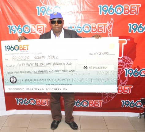 BIGGEST PAYOUT IN SPORTS BETTING HISTORY IN NIGERIA RECORDED AT 1960BET