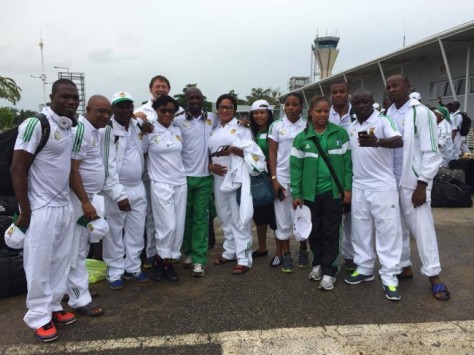 Team Nigeria departs for Congo Brazaville