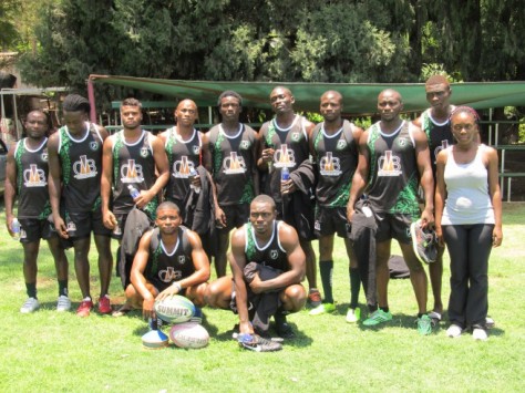 Nigerian Rugby team the Black Stallions,