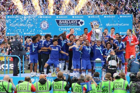 Chelsea are Champions of England 2014- photo credit: Caricato da Dudek1337 http://creativecommons.org/licenses/by-sa/2.0/legalcode