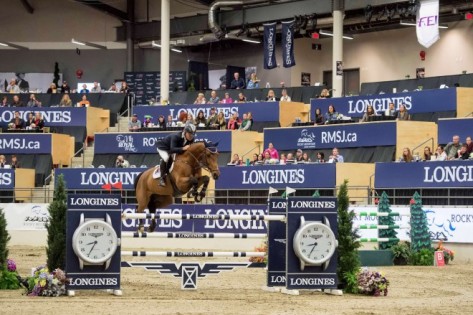 Chile’s Samuel Parot and Atlantis have won the Longines FEI World Cup™ Jumping qualifier in Calgary (CAN), and are now setting their sights on Wellington and Ocala. (FEI/Aimee Makris)