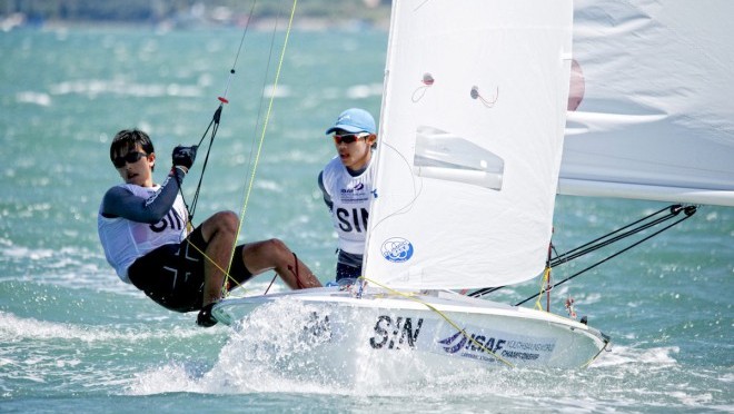 Perfect Youth Worlds Sailing Day For Select Few