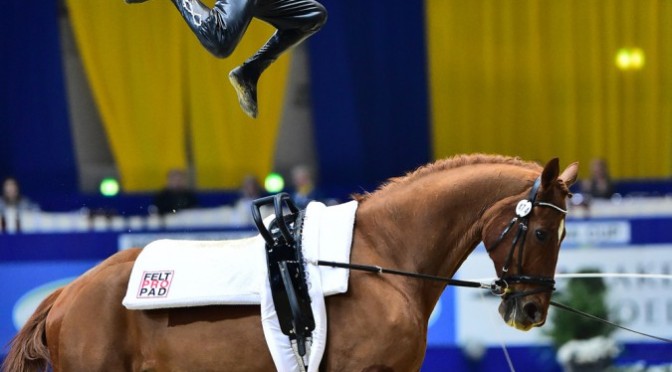Jäiser, Kaiser, Engelberty And Jacobs Take 2016 Titles At Dramatic FEI World Cup™ Vaulting Final in Dortmund